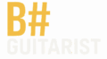 b sharp guitarist logo